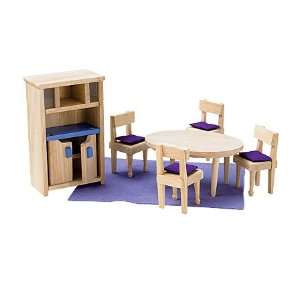   Wood Dollhouse Furniture and Miniatures, in Dining Room Toys & Games