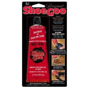 Shoe Goo Black 3.7 Oz Footwear Adhesive Repair & Protective Coating 