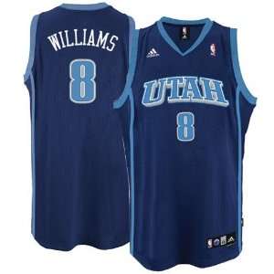 com adidas Utah Jazz #8 Deron Williams Navy Blue Swingman Basketball 