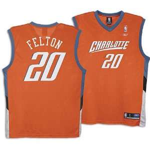 Bobcats NBA Mens Replica Road Jersey ( sz. XXL, Felton, Raymond  #20 