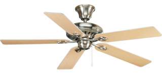 Air Pro Brushed Nickel Transitional Ceiling Fan 52 W  