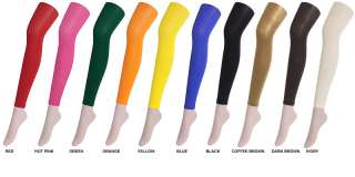 All Colors Elastic 80 Denier Ankle Length Leggings S~L  