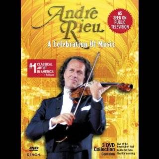 Andre Rieu A Celebration of Music 3DVD Set (Slip Case) DVD ~ Andre 