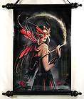 anne stokes spellbound wall scroll tapeastry altar cloth dragon witch