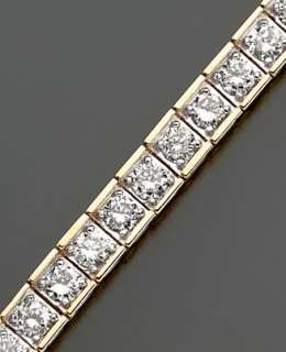 Diamond Bracelet, 14k Gold Diamond (5 ct. t.w.)