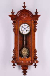 Antique German Spring Driven Wall Clock approx.1890  