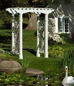 Newport Garden Arbor w/ Trim Kit  