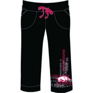  Arkansas Razorbacks Ladies Flocked Drawstring Pants (X 