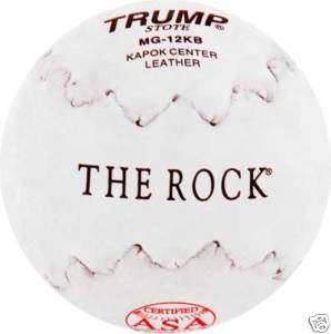 Trump® MG 12KB 12 ASA Leather Softball / Asphalt Play   Similar to 