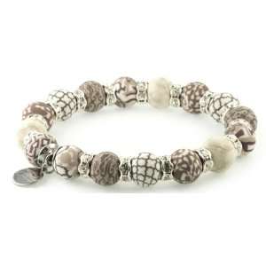   Bracelet   Crystal   Latte * Viva Bead New Clay Artisan Home