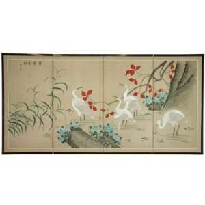  Huge Large Asian Wall Art   6ft. Geese in Water Japanese 