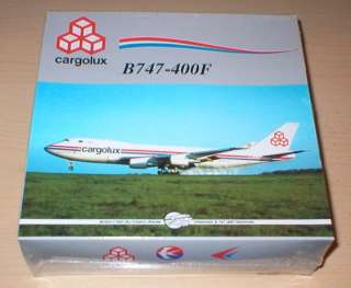 Dragon Wings Cargolux B747 400F 1/400 Diecast Plane NEW SEALED  