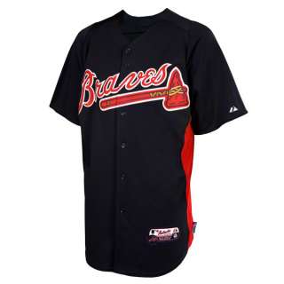 Atlanta Braves 2012 Authentic Collection Cool Base? Navy Batting 