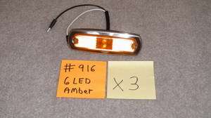 Amber Side Marker Running Kenworth LED Light  