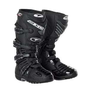  AXO Prime Motorcycle Boots (Size 5, Black) Automotive