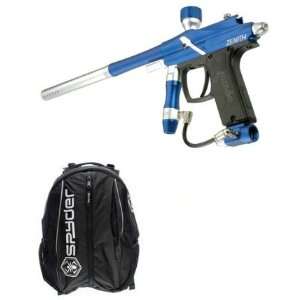 Azodin Zenith Blue / Silver Electronic Paintball Marker Backpack 