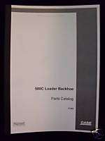 Case 580C Loader Backhoe Parts Manual  