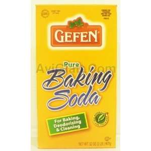 Gefen Pure Baking Soda 32 oz  Grocery & Gourmet Food