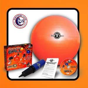    GolfGym Balance/Fitness Ball w/Pump & DVD
