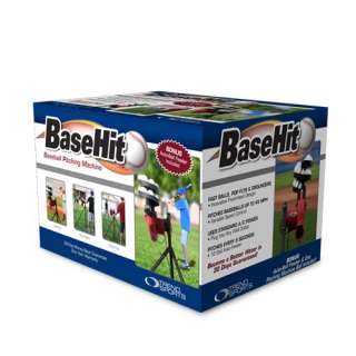   Solo Pitching Machine   Pitches Real Baseballs   NEW IN BOX  