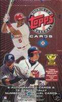 2005 Topps Rookie Cup hobby baseball box  
