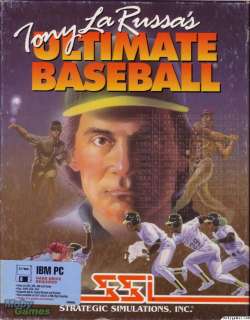 Tony La Russas Ultimate Baseball PC CD sports game  