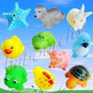 set of 10 new lovely animal Baby Bath toys new  