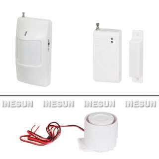   Home Security GSM Burglar Alarm System with Backup Battery  