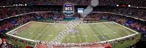 2008 BCS National Championship LSU vs Ohio State 12x36  