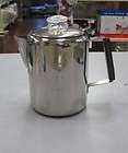 NEW Copco 4  to 8 Cup Polished Stainless Steel Stovetop Percolator, 1 
