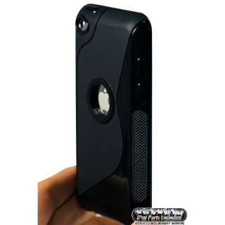 BLACK TPU SKIN CASE COVER FOR IPOD TOUCH 4TH GEN 4G 4  