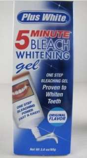   White 5 Minute Speed Bleach Teeth Whitening Gel 018515276162  