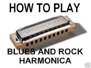 How To Play Blues & Rock Harmonica DVD Play REAL Harp  