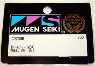 Mugen Seiki MBX Wheel Nuts ~MUGC0208B  