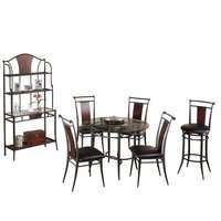 Midtown Swivel Wood Back Bar Stool  Target