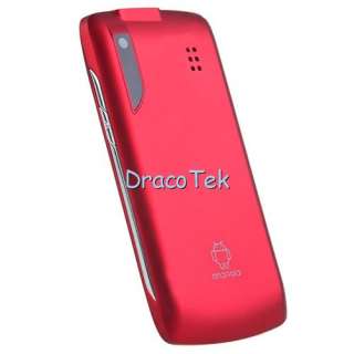 cheap android dual SIM cell phone red A8 unlocked  