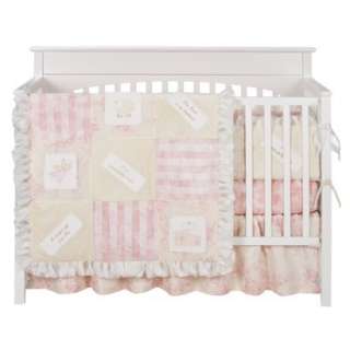   Tale Heaven Sent Girl 4 Piece Crib Bedding Set.Opens in a new window