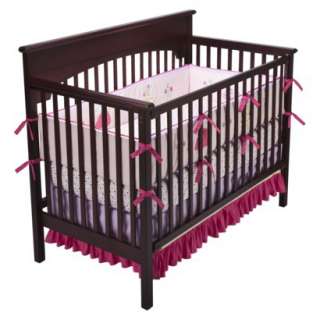 Bacati Pink/Purple Fairy Land 3 pc Crib Set.Opens in a new window