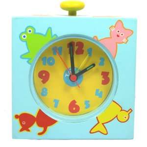  Tatiri Square Blue Animal Alarm Clock