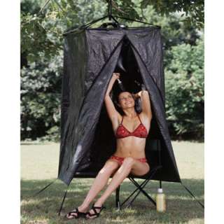 Suspended Camping Shower with Privacy Shelter Hanging Camp Shower and 