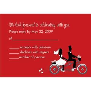 Tandem Bike Ride Berry Response Cards