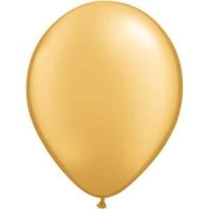  Qualatex 11 Pearl Gold Latex Balloons Toys & Games