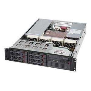  Supermicro, 2U Chassis 550W PS Black (Catalog Category 