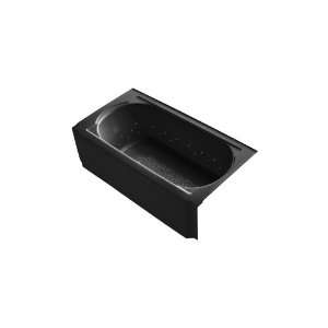   Hand Drain and Vibrant Brushed Nickel Airjet Color Finish, Black Black