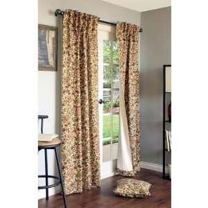  Thermalogic Weathermate Jacobean Curtains   80x63 