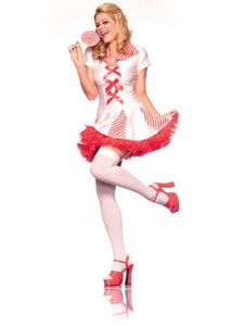 Sexy Nurse Candy Striper Lollipop Girl Costume BW845 SM  
