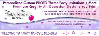   , cake images, party favor labels, candy wrapper graphics and more