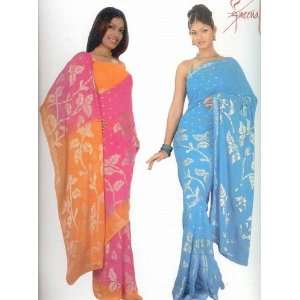  Get 2 Great Bollywood design saris