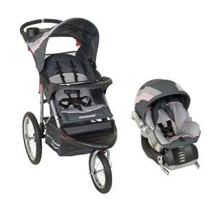 baby trend expedition jogging stroller travel system new car seat base 