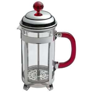  BonJour Bijoux 8 Cup French Press, Red